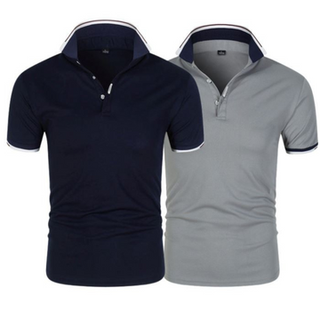 [ACHETEZ 1, OBTENEZ 2] Ensemble de 2 Polo-Shirts Essentiels