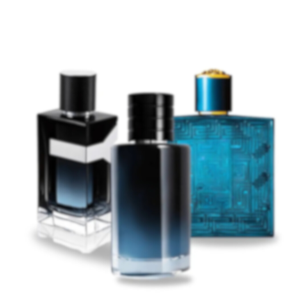 Set de Parfum Exclusif en 3 Pièces – Y par Yves Saint Laurent, Sauvage par Dior ; Eros par Versace [100 ml]