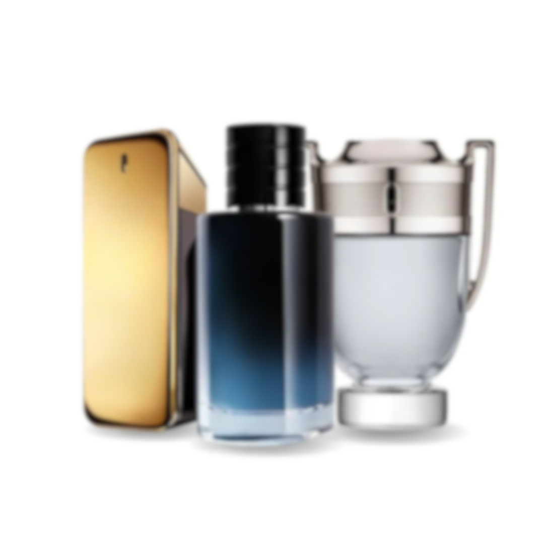 Ensemble de parfums exclusif en 3 pièces – 1 Million de Paco Rabanne, Sauvage de Dior ; Invictus de Paco Rabanne [100 ml]