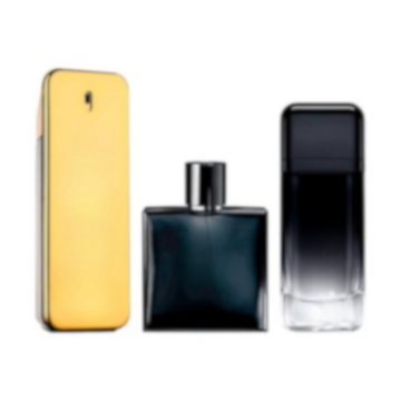 Set de parfum exclusif en 3 pièces – 1 Million de Paco Rabanne, Bleu de Chanel & 212 VIP Black de Carolina Herrera [100 ml]