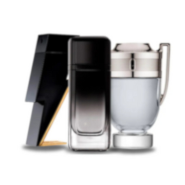 Set de Parfum Exclusif en 3 Pièces – Bad Boy de Carolina Herrera, 212 VIP Black de Carolina Herrera ; Invictus de Paco Rabanne [100 ml]