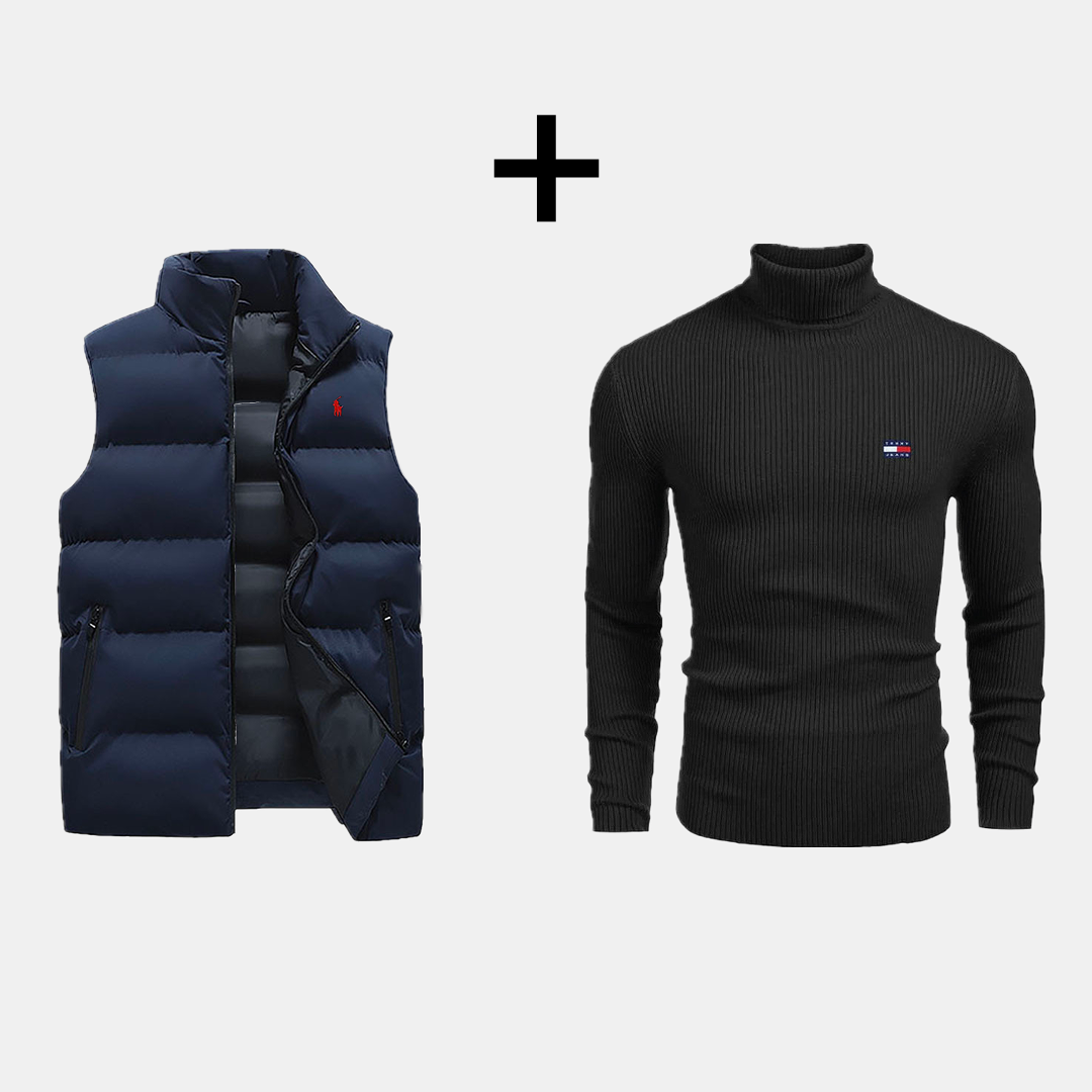 Gilet R&L + Pull en promotion (LIQUIDATION)