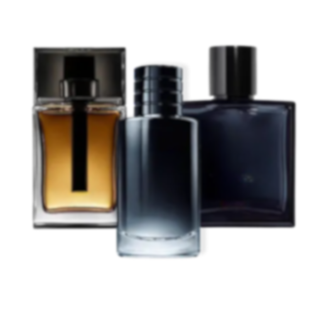Set de Parfum Exclusif de 3 Pièces – Sauvage de Dior, Bleu de Chanel &amp; Dior Homme Intense [100 ml]